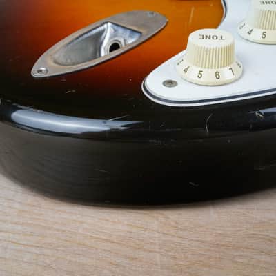 Fender ST-62 Stratocaster '62 Reissue MIJ 1993 Sunburst Fujigen Japan w/ Bag image 6