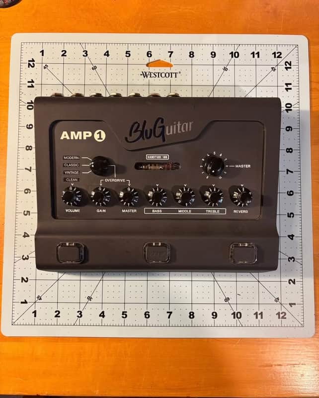 BluGuitar Amp1 Iridium Edition 100-Watt Nanotube Pedalboard Guitar Amp