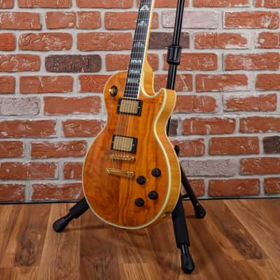 Gibson Custom Shop 50th Anniversary Les Paul Custom Curly Koa Top Antique Natural #6 of 50 2002 w/OHSC image 5