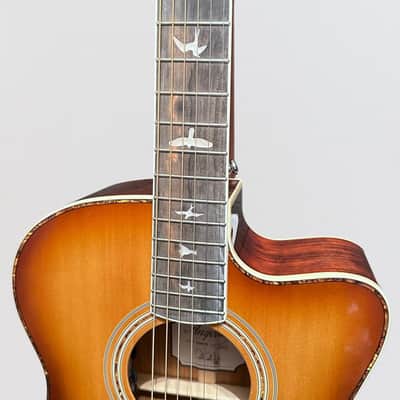PRS Paul Reed Smith SE A40E Angelus Acoustic-Electric Guitar 2022 - Sunburst image 8