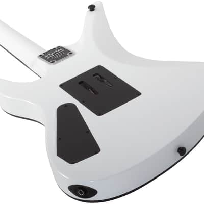 Schecter Synyster Standard Gloss White with Black Pinstripes image 3