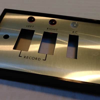 Realistic 999 Metal Faceplate Covers (Reel to Reel Tape Player by Radio Shack) image 10