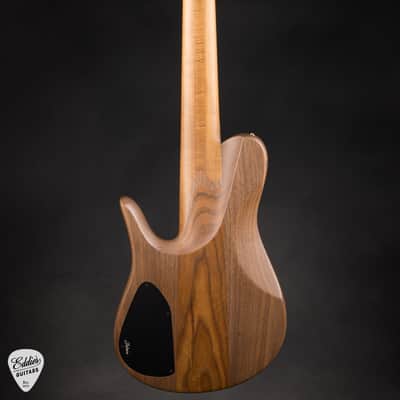 Fodera Imperial 6 Elite - Walnut/Black Limba image 5