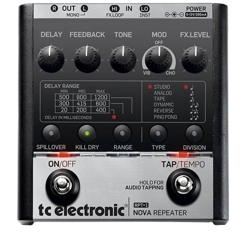 TC Electronic Nova Repeaterディレイ　「未使用に近い」 TC Electronic RPT-1 Nova Repeater | Reverb