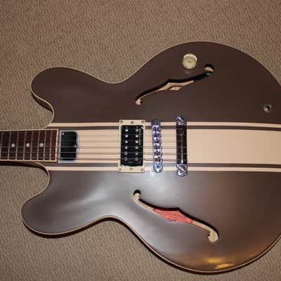 Gibson ES 333 Tom Delonge 2006 Brown, Cream Stripes image 6