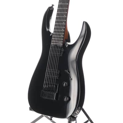 Jackson Pro Series Signature Misha Mansoor Juggernaut ET7, Metallic Black, Professional Setup (O13) (10472) image 4