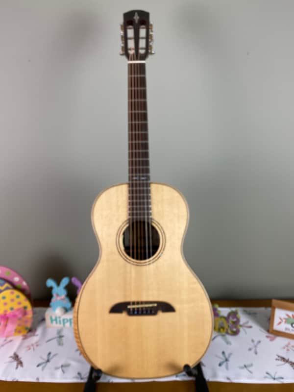 Alvarez Artist AP710EAR Parlor Acoustic-Electric Guitar - Natural image 1