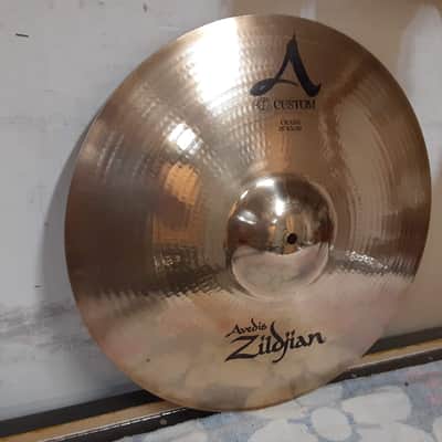 Zildjian 18" A Custom Crash Cymbal 1991 - Present - Brilliant image 2