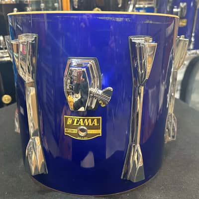 Tama Artstar II 12" head X 11" deep Rack tom (314-11224) 80's - Blue Jewel image 6