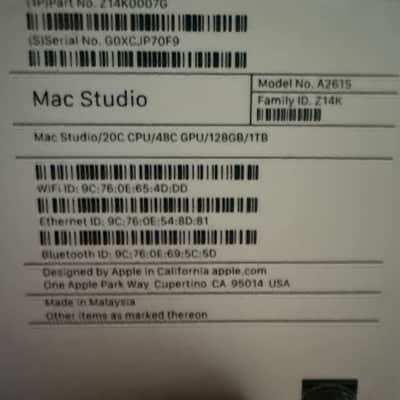 Apple Mac Studio 2023 - Perfect image 1