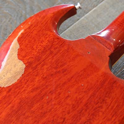 Unplayed! 2020 Gibson Custom Shop 1964 Tony Iommi “Monkey” SG Special Reissue Left-Handed Electric Guitar Vintage Cherry #23 + COA OHSC image 16