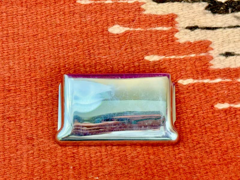 Vintage Fender Stratocaster Guitar Chrome Bridge Cover Circa 1960's 1970's image 1