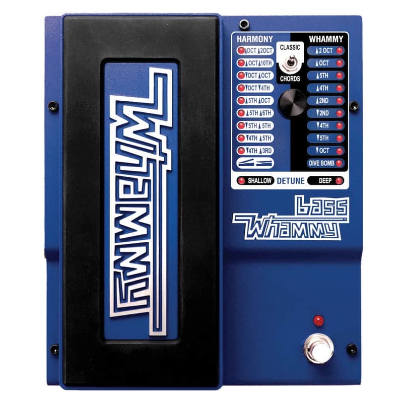 DIGITECH BASS WHAMMY Pitch-Shifting Polyphonic Chord MIDI FX Pedal image 1