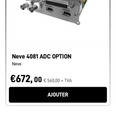 Sell - 4081 QuadMic Preamp + Optional ADC card + Rackmountkit image 3