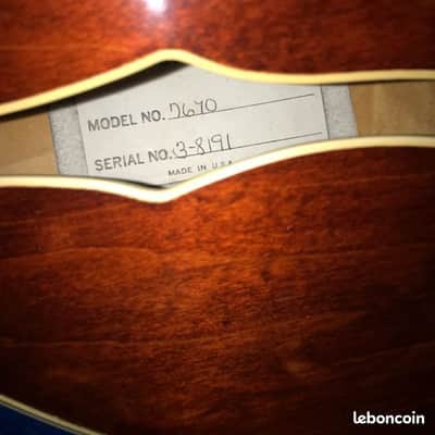 Gretsch 7670 Chet Atkins Country Gentleman 1971 - 1981 - Walnut Brown image 2