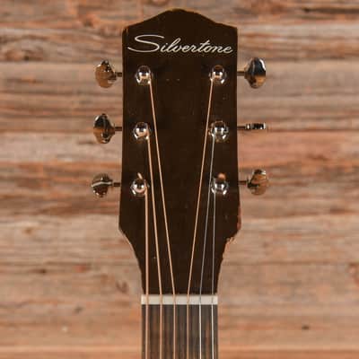 Silvertone H621 X-Brace Conversion Sunburst 1966 image 6