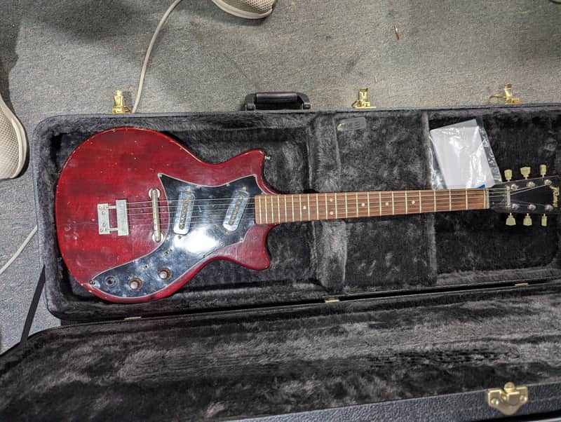 Framus Hollywood BL-10 1968 - Cherry Red image 1