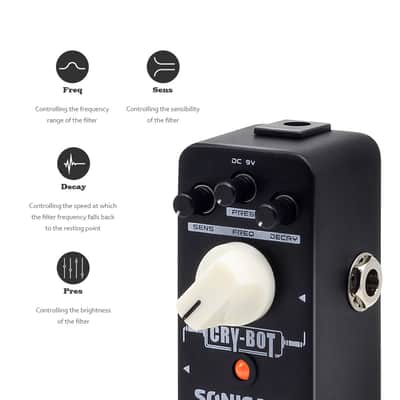 SONICAKE Guitar Pedals Cry-Bot Envelope Filter Autowah for Funk Bass Guitar Players(U.S. domestic inventory) image 2