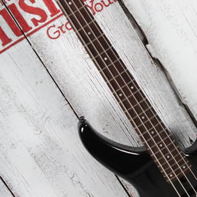 Yamaha TRBX304 4 String Electric Bass Guitar Active Electronics Black Finish image 9