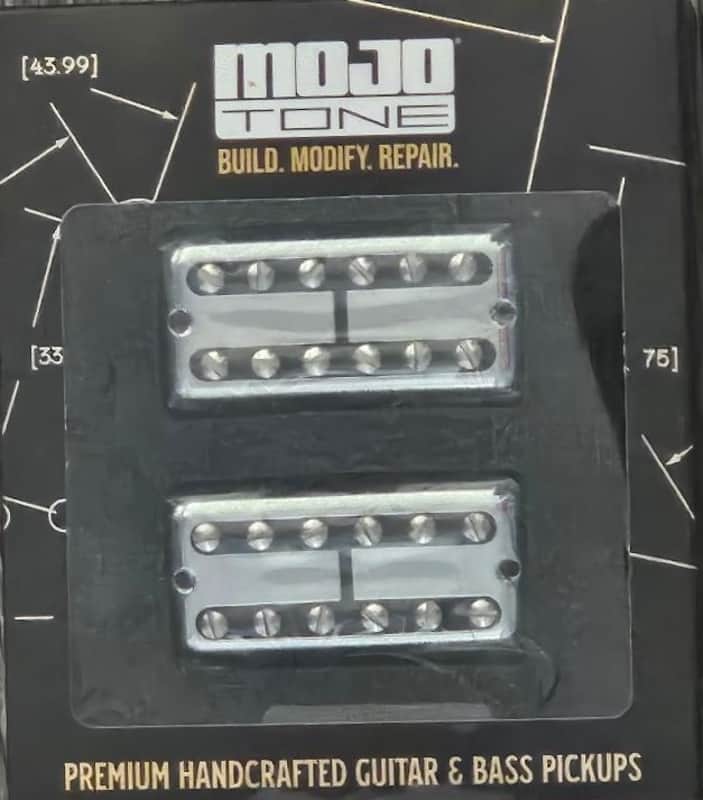 Mojotone Mojo`Tron Filtertron Pickup Set Direct Mount 2026 - Chrome image 1