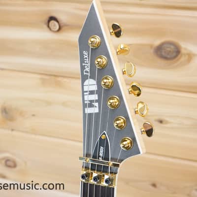 ESP LTD M-1001 - Charcoal Metallic Satin image 18