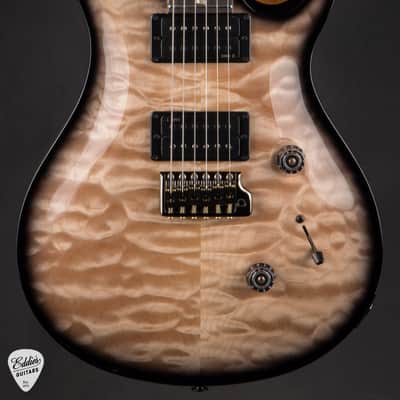 PRS Custom 24 Artist Top - Faded Natural Wraparound Smokeburst #424298 image 2