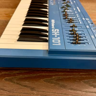 Roland SH-101 32-Key Monophonic Synthesizer 1982 - 1986 - Blue image 4
