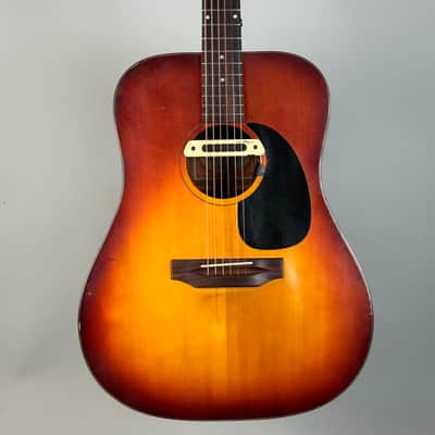 Early 70's Gibson J-40 Sunburst W/ L.R. Baggs M-80 image 3