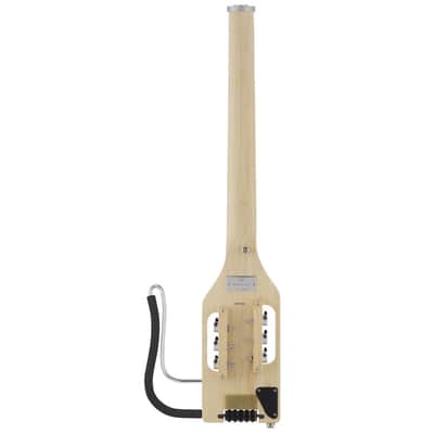 Traveler Ultra-Light Acoustic Left-Handed Travel Guitar, Natural w/ Gig Bag image 3