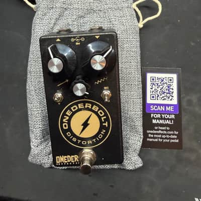 Oneder Effects Onederbolt Distortion 2023 - Present - Black Texture image 2