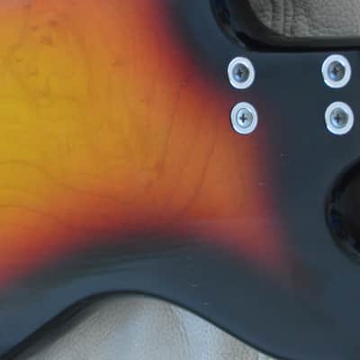 superb and very rare solid body style jaguar mid 60 'in good condition for its age +gigbag Gibson image 4