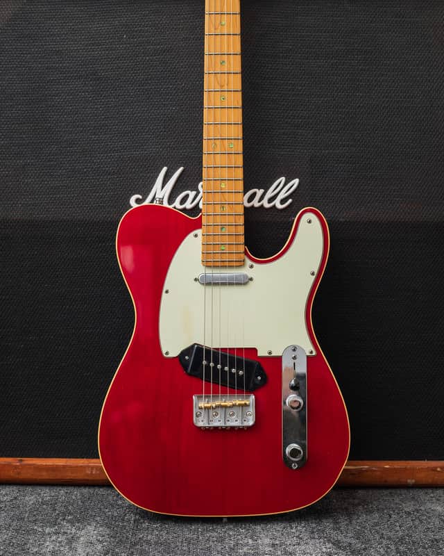 Fender American Deluxe Telecaster 2000 - Chrome Red image 1