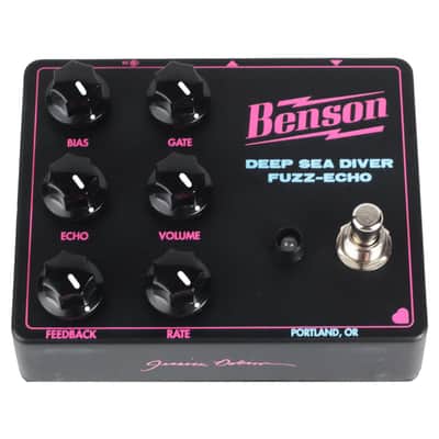Benson Deep Sea Diver Jessica Dobson Signature Fuzz / Echo Pedal image 4
