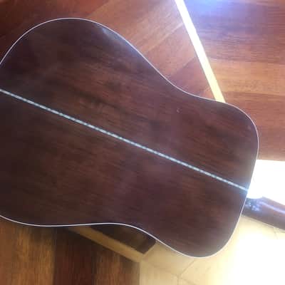 100% ORIGINAL 1970s Sigma by Martin DR-7 ACOUSTIC GUITAR MIJ w/ GIG BAG CASE image 15