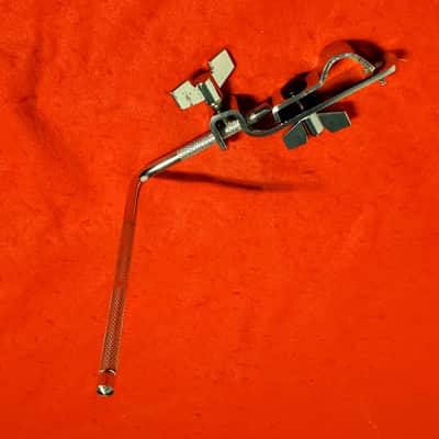 VTG Drum Stand SIDE Percussion Mount 1970's - Chrome & S.S. image 4