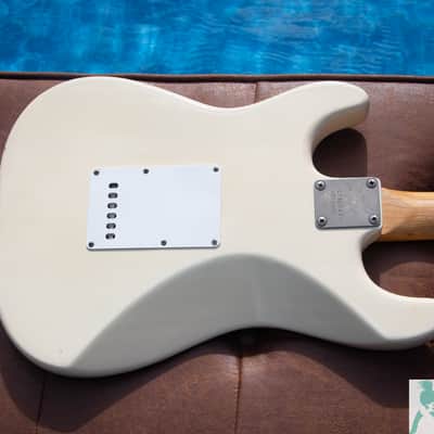 Classic 1979 Greco SE600J - Jeff Beck S-Style - Super Sound Brazen Professional Picker - Made in Japan (Fuji-Gen) - White - Pro Set Up! (Perfect Frets/Action/Intonation) image 5