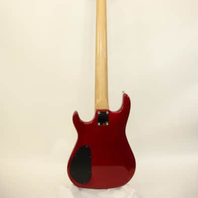 1990's Hamer Slammer Series 5-String Bass Metallic Red image 13