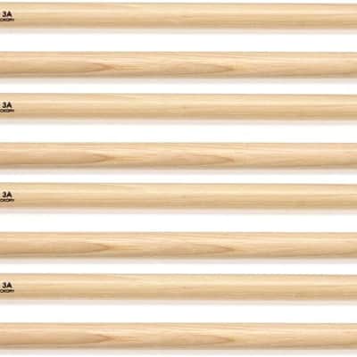 Vater Fatback 3A Drum Sticks Hickory 4 Pairs With Coffin Stick Case Offer! image 2