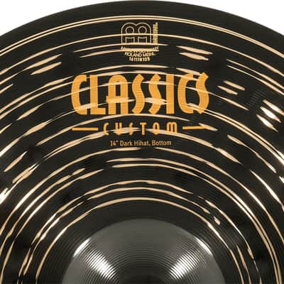 MEINL CC14DAH Classic Custom Dark HiHat 14 Zoll Becken image 10