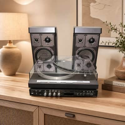 GRUNDIG / TECHNICS PS-2500 / SR-1000 / BOX M600 Rare Vintage Audio Set Serviced Warranty Serviced image 25