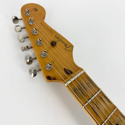 2022 Fender Vintera Road Worn 50s Stratocaster – Black image 5