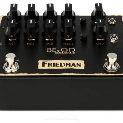 Friedman BE-OD Deluxe Dual Overdrive Pedal (BE-ODDlxd2) image 6