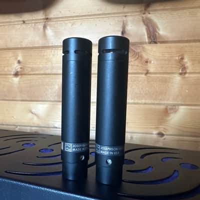 Josephson C42MP Small Diaphragm Cardioid Condenser Microphone Matched Pair 2010s - Black image 4