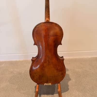 19th C. Antique 4/4 German Violin (after Montagnana) – Serviced by Adolf Paulus / Ludwig Bausch & Sohn, Leipzig⁠ image 2