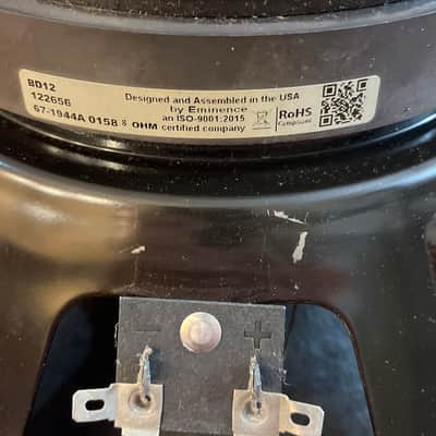 Supro BD12 Speaker (8 ohm) made by Eminence in USA image 3