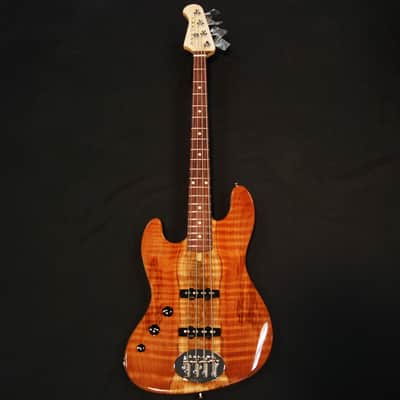 Lakland USA 44-60 Custom Walnut 4 String Jazz Bass Left Hand 1 of a kind! image 1