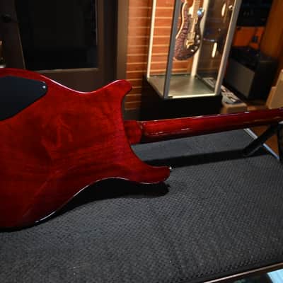 PRS Wood Library S2 McCarty 594 Thinline - Dark Cherry Sunburst #5492 image 9