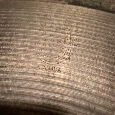 Sabian 21" AA Dry Ride Cymbal 1985 - 2001 - Natural image 5