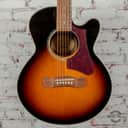 Mint Epiphone J-200 EC Studio Parlor Acoustic/Electric Guitar Vintage Sunburst