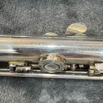 Vintage Artley Elkhart Flute Sterling Silver Headjoint 1960 - Silver image 19